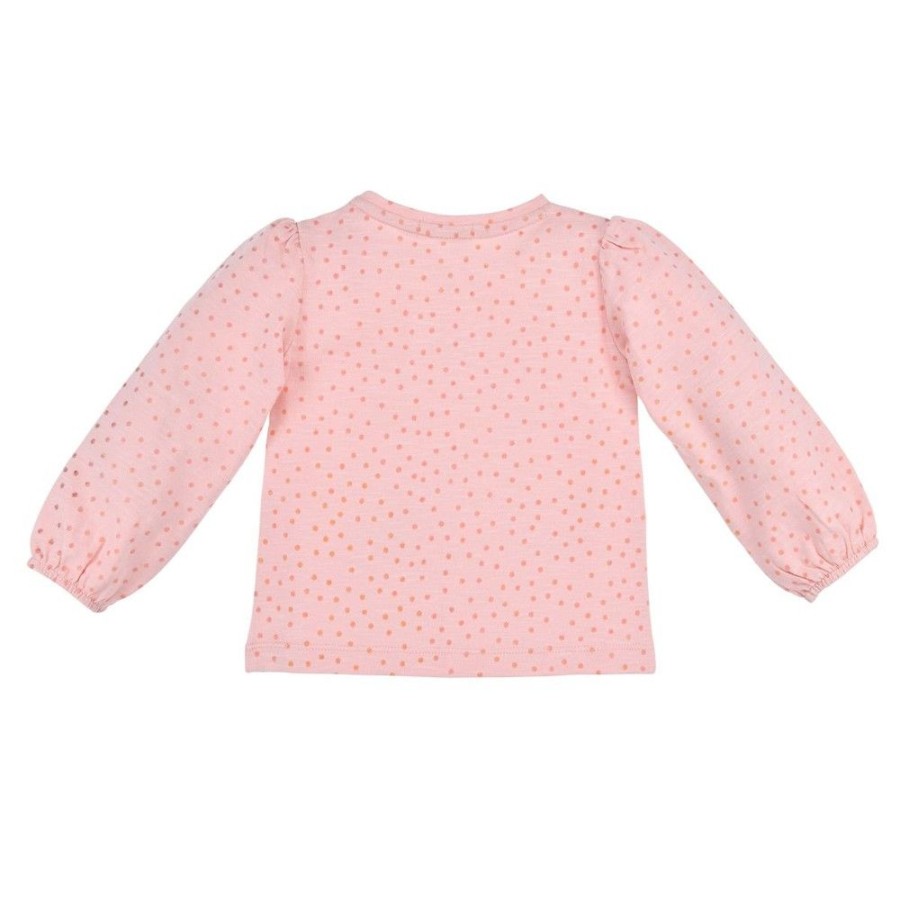 Madchen BONDI Fur´S Baby | Bondi Baby Madchen Langarmshirt "Katze" 86652 | Rosa