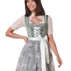 Damen Krüger MADL Dirndl | Kruger Dirndl "Alara" Spitzenschurze 411962 | Grun - 50Cm