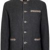 Herren Maddox Janker & Strickjacken | Maddox Herren Trachten Jacke "Manni" | Lodenjacke Janker Grau