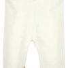 Madchen BONDI Fur´S Baby | Bondi Capri Legging "Roschen" Fur Madchen - Weis