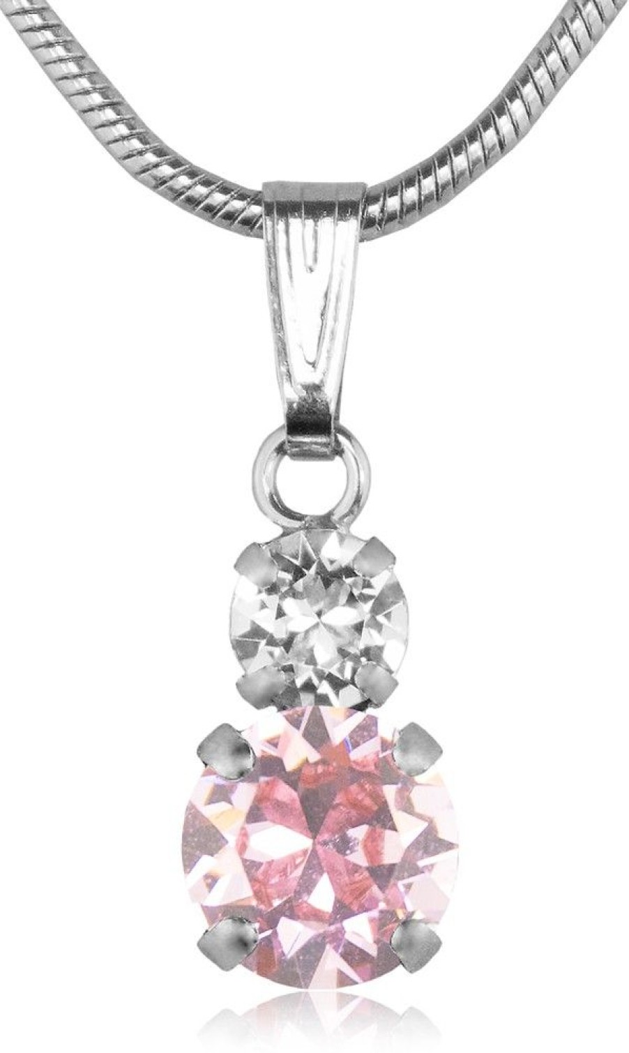 Schmuck LUISIA® | Luisia® Halskette Emily Mit Kristallen Von Swarovski® - Rose