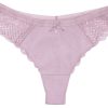 Damen Nina von C. Unters Dirndl | Nina Von C. Slip Lambada String Mit Strass 1695485 | Mauve