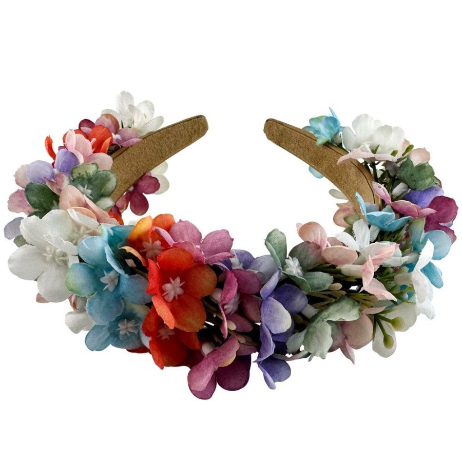 Madchen Trachtenland Hute & Haarschmuck | Blumen Haarreif "Marissa" Mit Zarten Bluten | Bunt