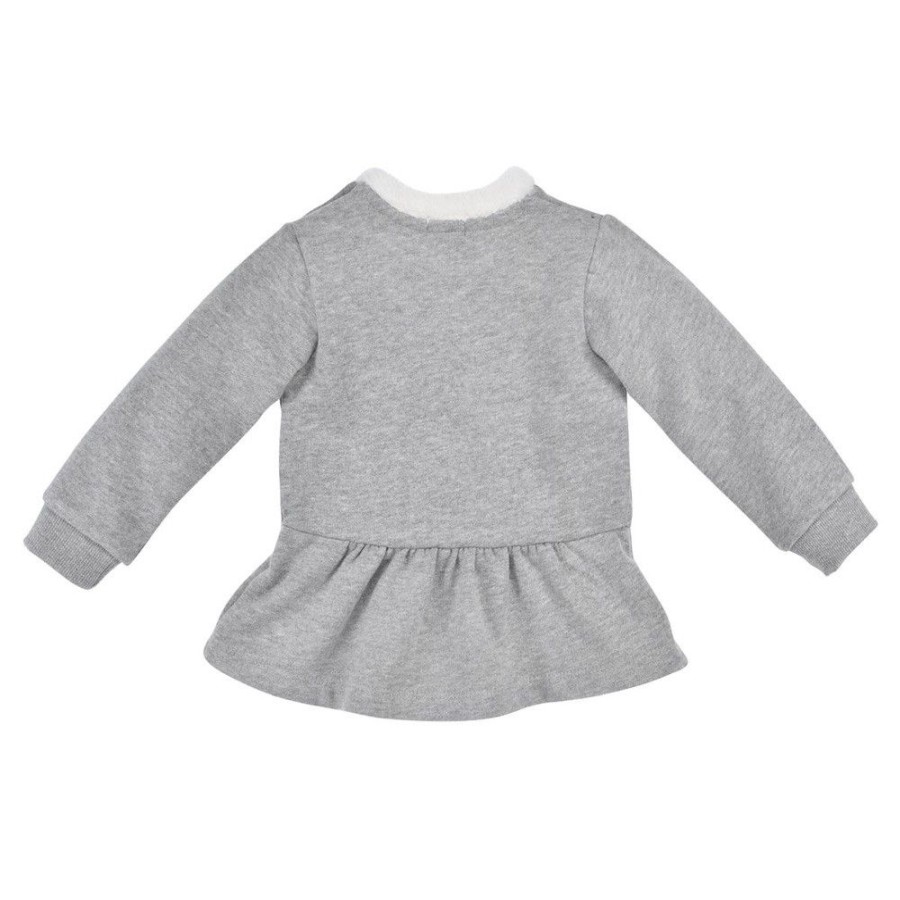 Madchen BONDI Fur´S Baby | Bondi Baby Madchen Sweatshirt "You Are A Wonder" 86630 | Grey Melange