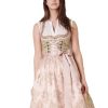 Damen Krüger MADL Dirndl | Kruger Dirndl "Florentina" Spitzenschurze 411364 | Hellgrun - 60Cm