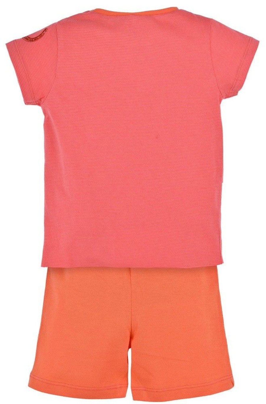 Madchen BONDI Blusen / Shirts | Bondi Shorty - Kurzer Schlafanzug "Beauty" 36184 | Rosa / Orange