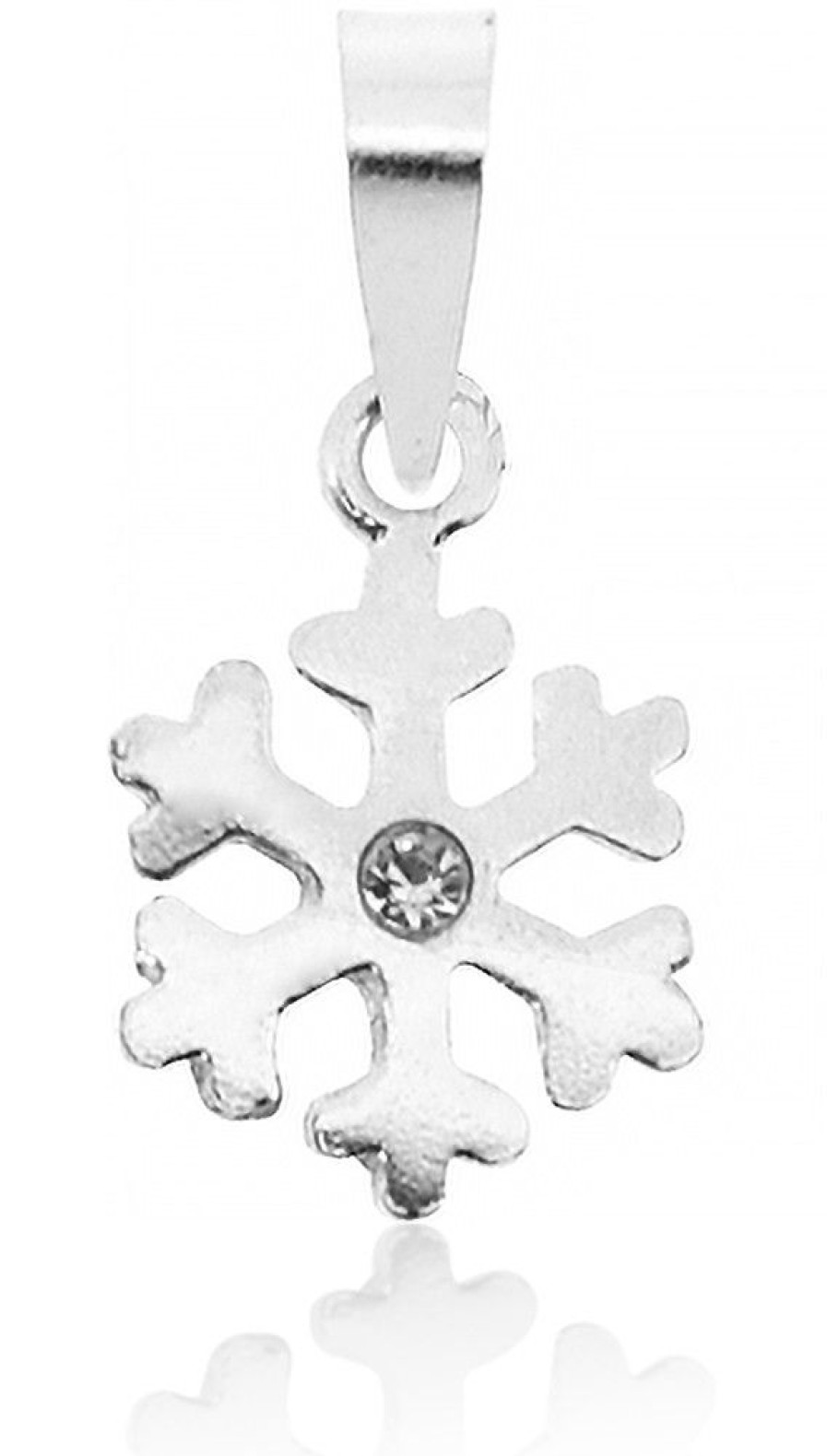 Schmuck LUISIA® | Luisia® Kettenanhanger Schneeflocke Mit Kristall Von Swarovski® - 925 Sterling Silber - Kristall