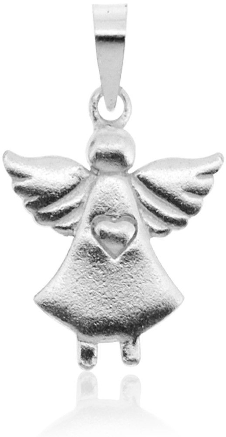 Schmuck LUISIA® | Luisia® Kettenanhanger Engel Schutzengel Mit Herz - 925 Sterling Silber