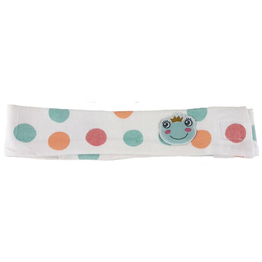 Madchen BONDI Hute & Haarschmuck | Bondi Stirnband "Froschkonig" 86578 - Weis | Baby Madchen Bandana