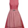 Damen MarJo Dirndl | Marjo Trachten Dirndl "Tamika" Traditionell 583965 | Hagebutte - 58Cm