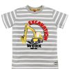 Jungen BONDI Shirts | Bondi Jungen T-Shirt "Bagger" 33181 | Stone Striped