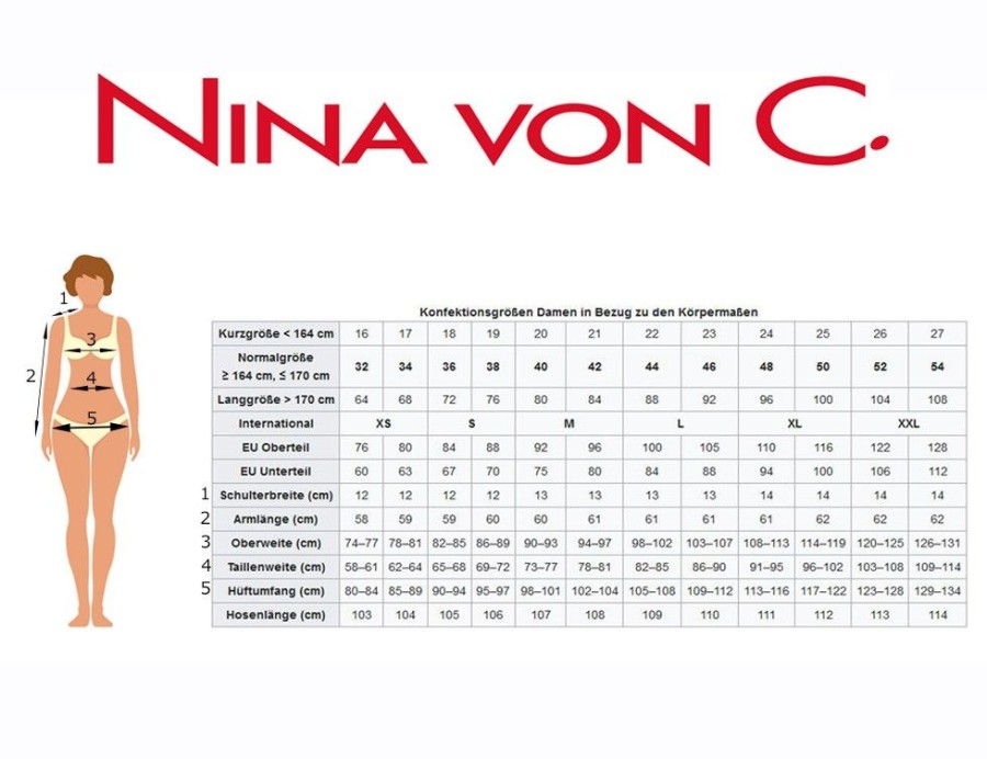 Damen Nina von C. Unters Dirndl | Nina Von C. Neglige Nachthemd "Romantic" 93421853 | Blumenwiese