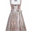 Damen MarJo Dirndl | Marjo Dirndl "Nadina" Spitzenschurze 593950 | Rose Champagner - 58Cm