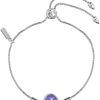 Schmuck LUISIA® | Luisia® Armband "Ciri" Mit Kristallen Von Swarovski® - Silber / Royal Blue Delite