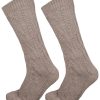 Damen Trachtenland Strumpfe | Kurze Trachtensocken Robin - Braun