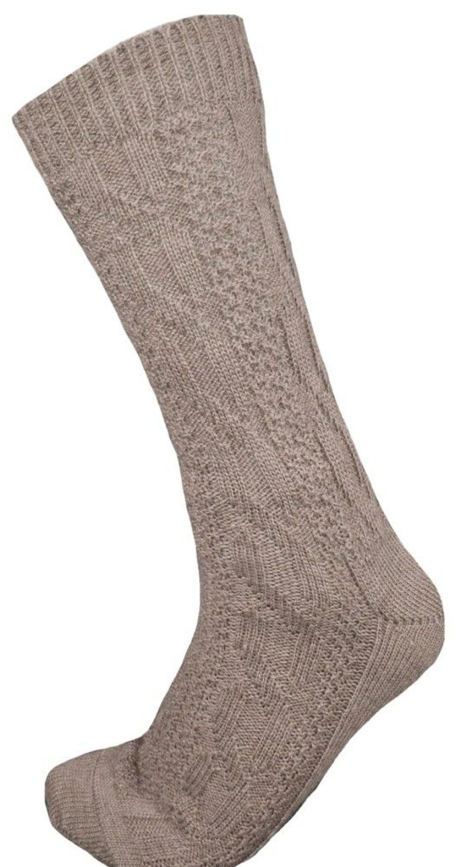 Damen Trachtenland Strumpfe | Kurze Trachtensocken Robin - Braun