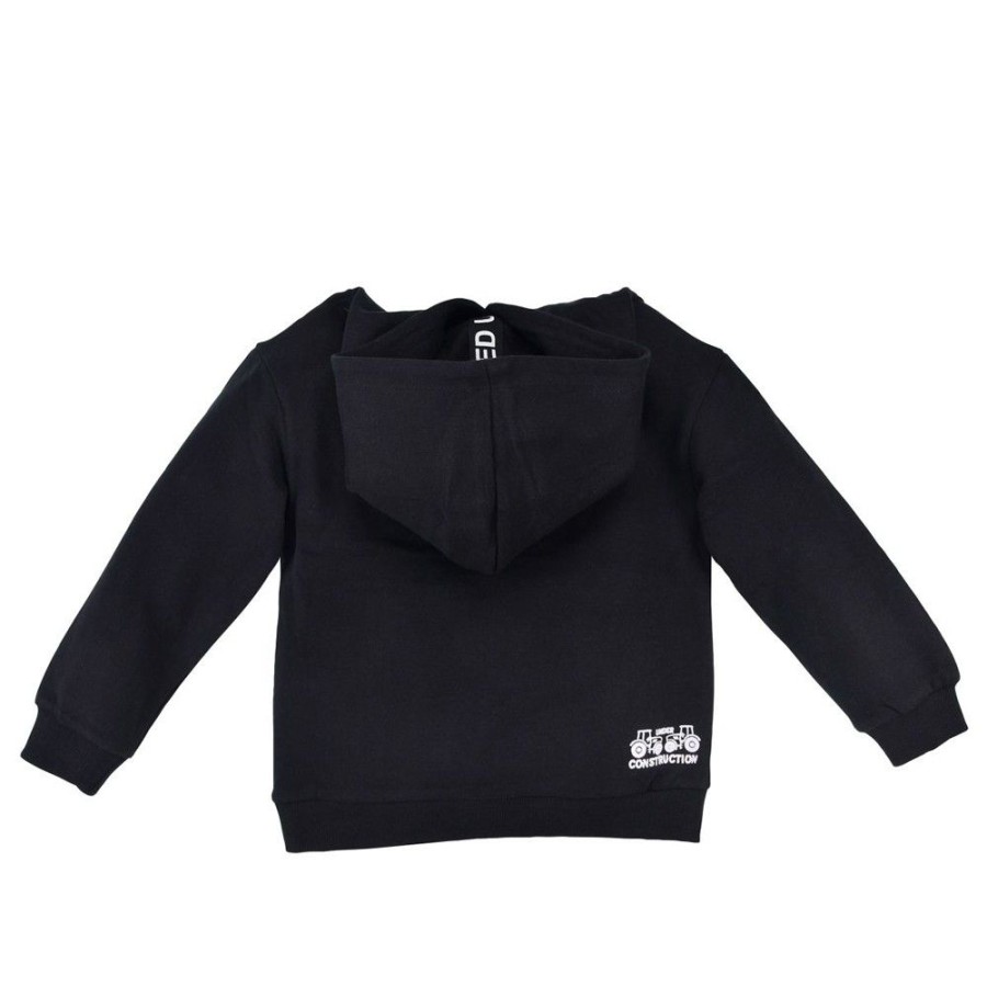 Jungen BONDI Shirts | Bondi Jungen Hoodie Sweatshirt "Power" 33168 | Schwarz