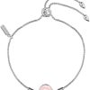 Schmuck LUISIA® | Luisia® Armband "Ciri" Mit Kristallen Von Swarovski® - Silber / Light Rose