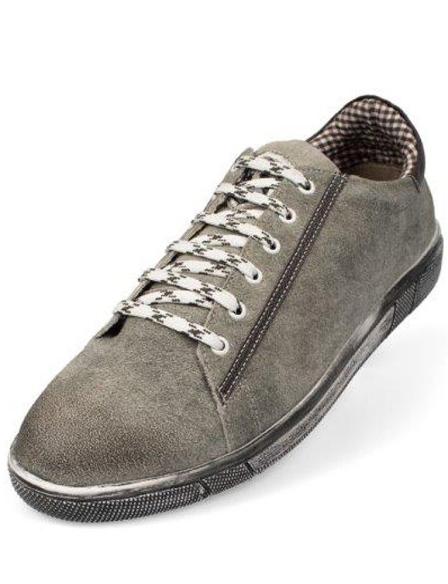 Herren Maddox Sneaker | Maddox Trachtenschuhe Sneaker "Siegfried" Fur Herren | Steingrau