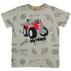 Jungen BONDI Shirts | Bondi Jungen T-Shirt "Big Power" 33182 | Stone