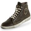 Herren Maddox Sneaker | Maddox Herren Trachten Leder Schuhe Hohe Sneaker "Marinus" | Bernstein