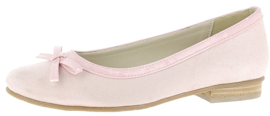 Damen Andrea Conti Ballerinas | Hirschkogel By Andrea Conti - Damen Ballerinas Mit Schleife - Rosa