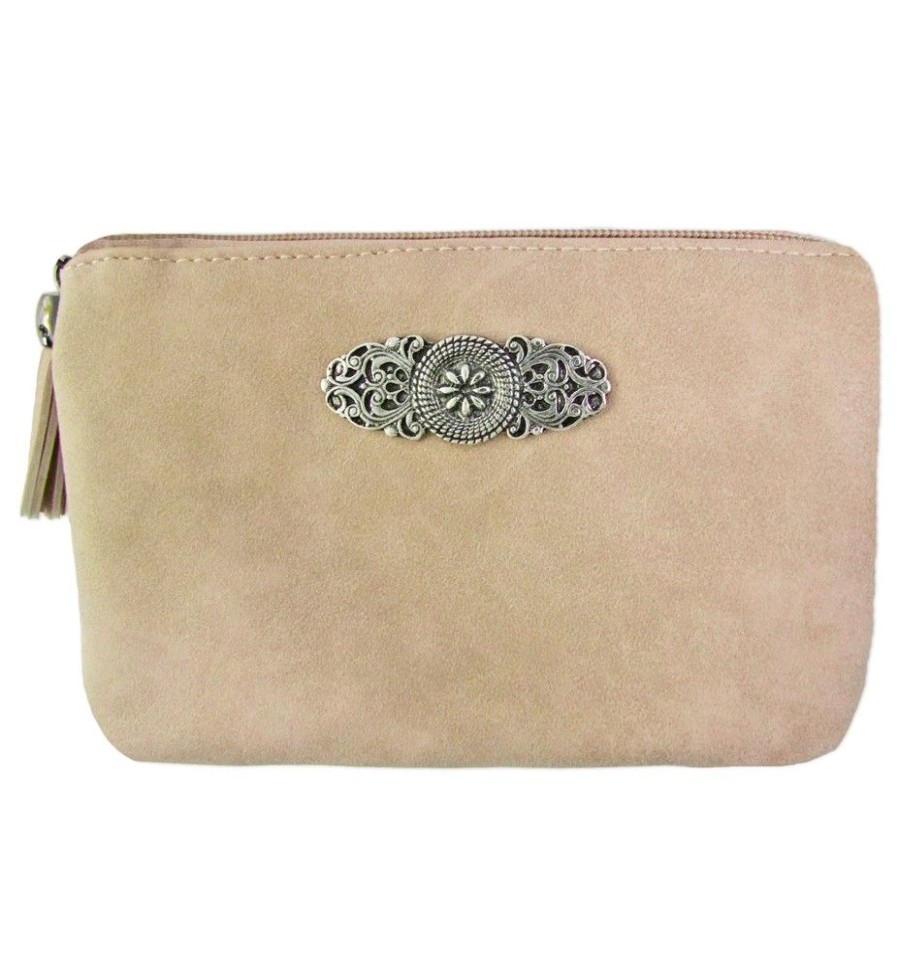 Damen Trachtenland Handtaschen | Trachten Handtasche "Sofia" - Dirndl Umhangetasche | Beige