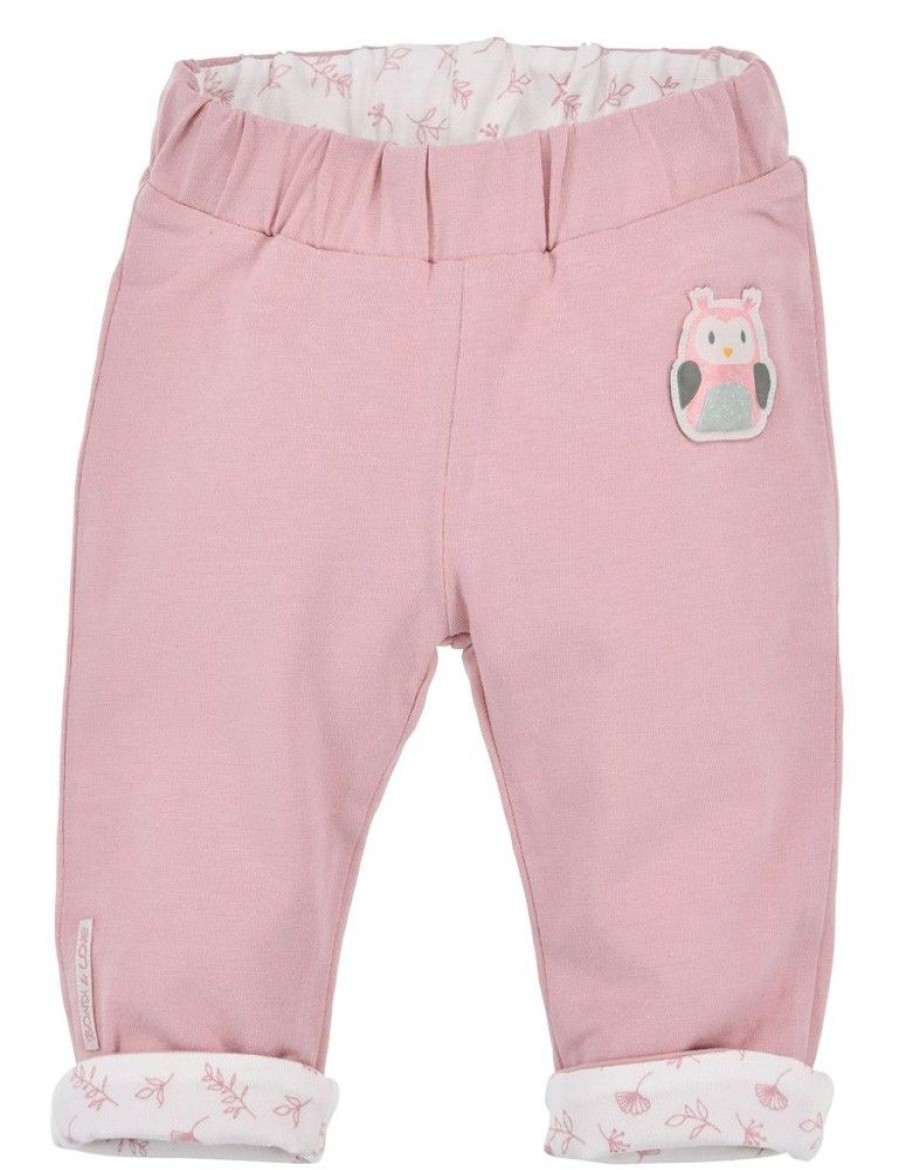 Madchen BONDI Fur´S Baby | Bondi Baby Madchen Wendehose Laufhose "Eule" 93734 | Rosewood Rosa