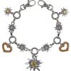 Schmuck P.S. Schuhmacher | Charivari Kette Mit Edelweis - Helltopaz