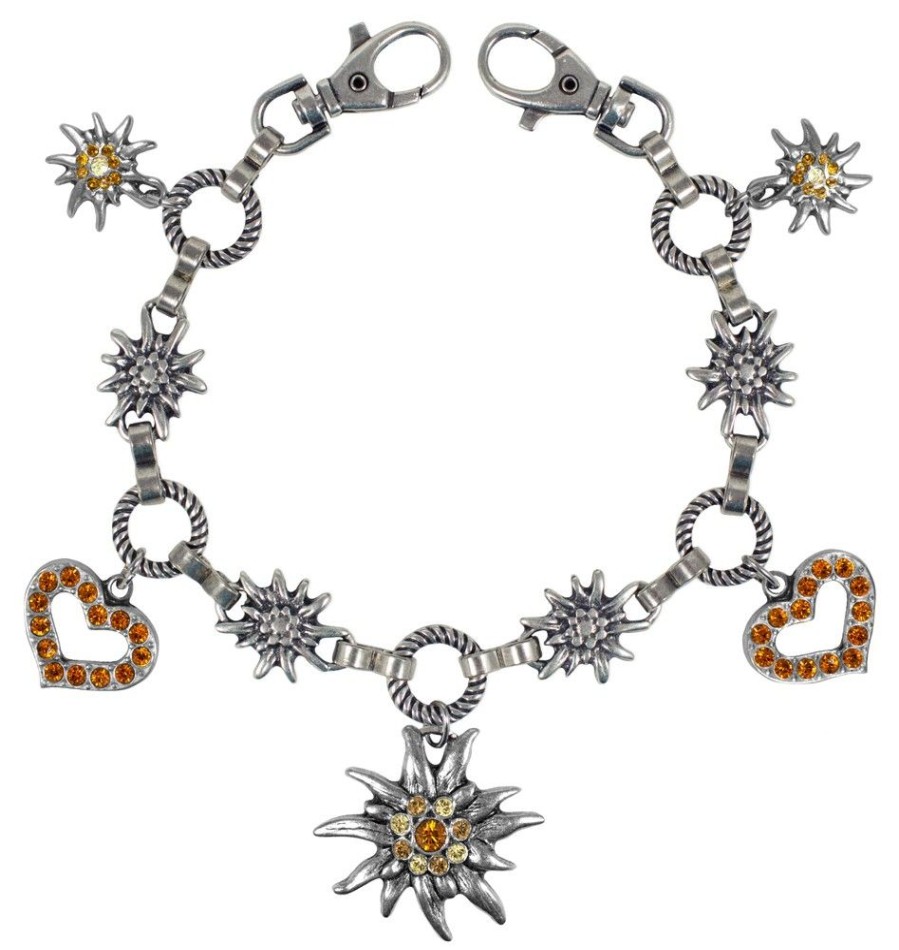 Schmuck P.S. Schuhmacher | Charivari Kette Mit Edelweis - Helltopaz