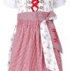 Madchen Krüger Dirndl Dirndl | Kruger Madl Kinder Dirndl "Sweety" | Rot