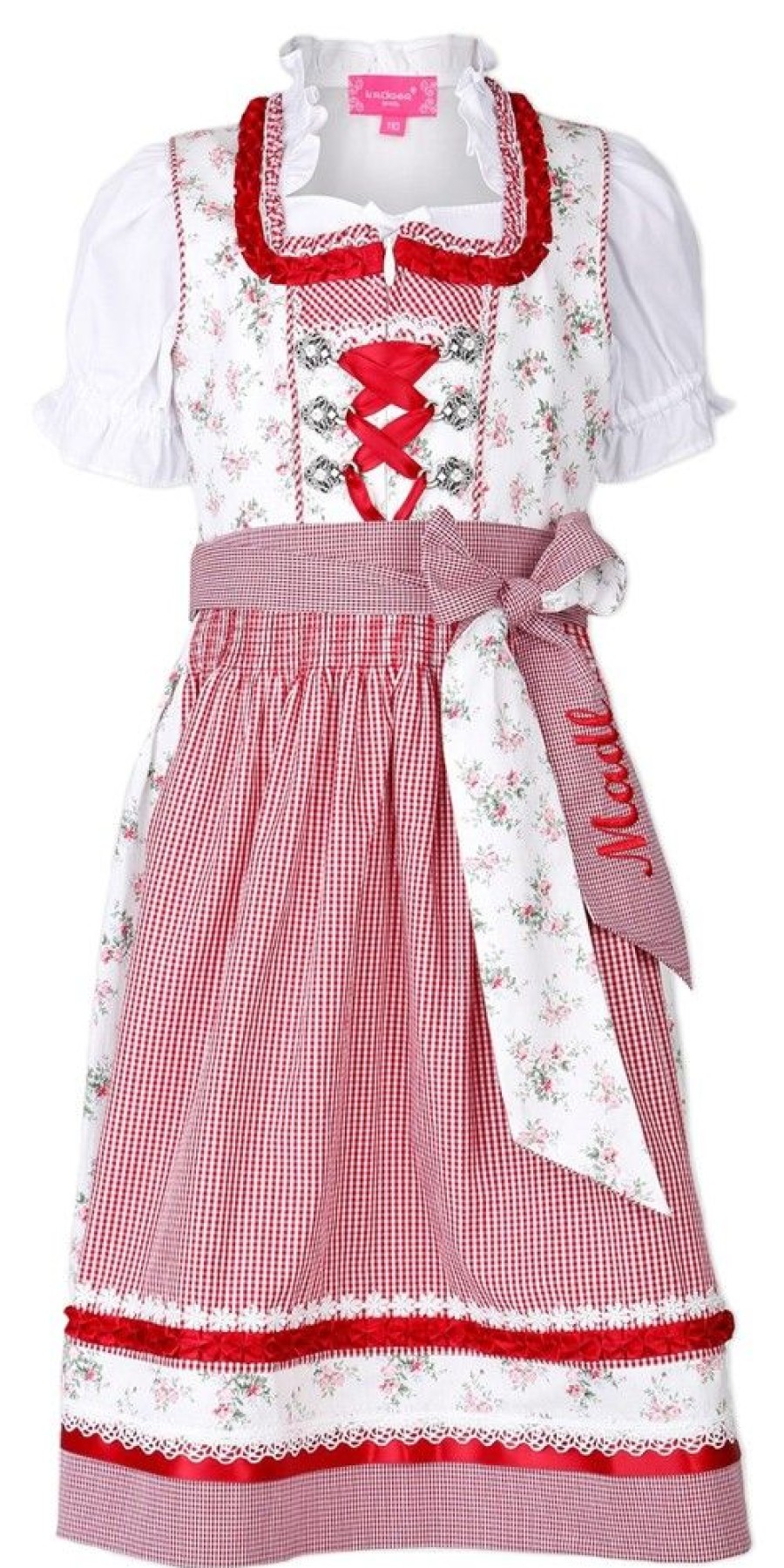 Madchen Krüger Dirndl Dirndl | Kruger Madl Kinder Dirndl "Sweety" | Rot