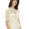 Damen Nina von C. Bodys | Nina Von C. Trachten Blusen Body "Diana" 16580892 | Champagner