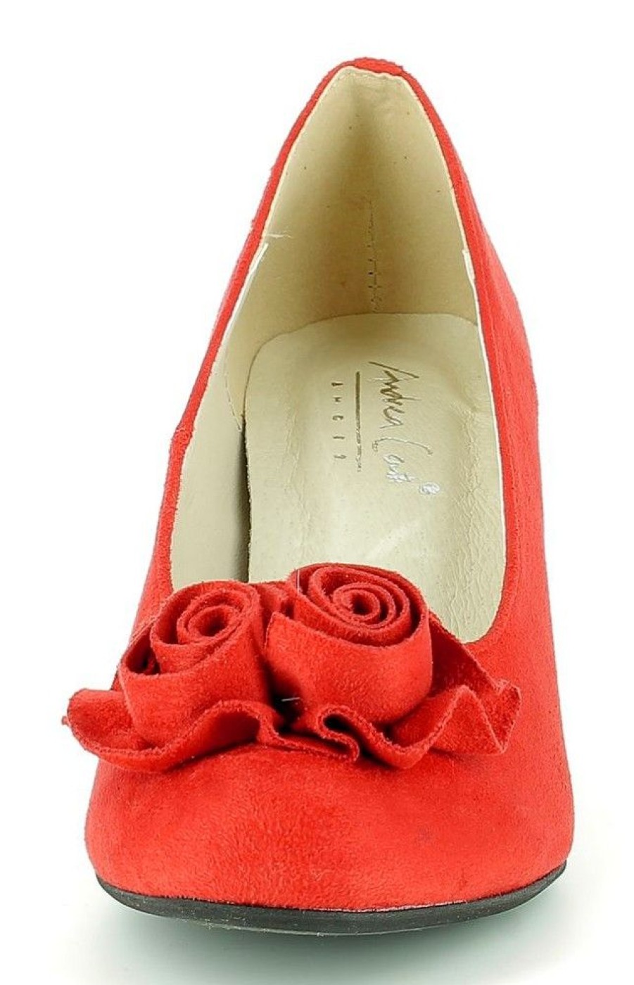 Damen Andrea Conti Pumps | Hirschkogel By Andrea Conti - Damen Pumps Mit Blume - Rot