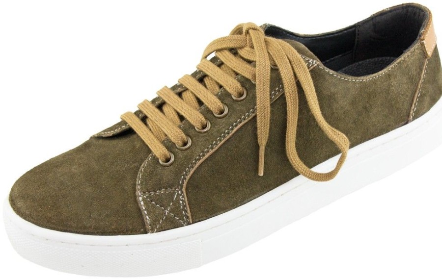 Herren Maddox Sneaker | Maddox Herren Leder Sneaker Grannos - Trachten Schuhe Moor Braun