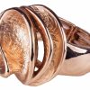 Schmuck Trachtenland | Statementring In Verschiedenen Varianten - Rundes Ornament Rosegold