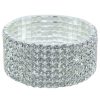 Schmuck Wolkenweis | Strass Armband Brilliance 7-Reihig