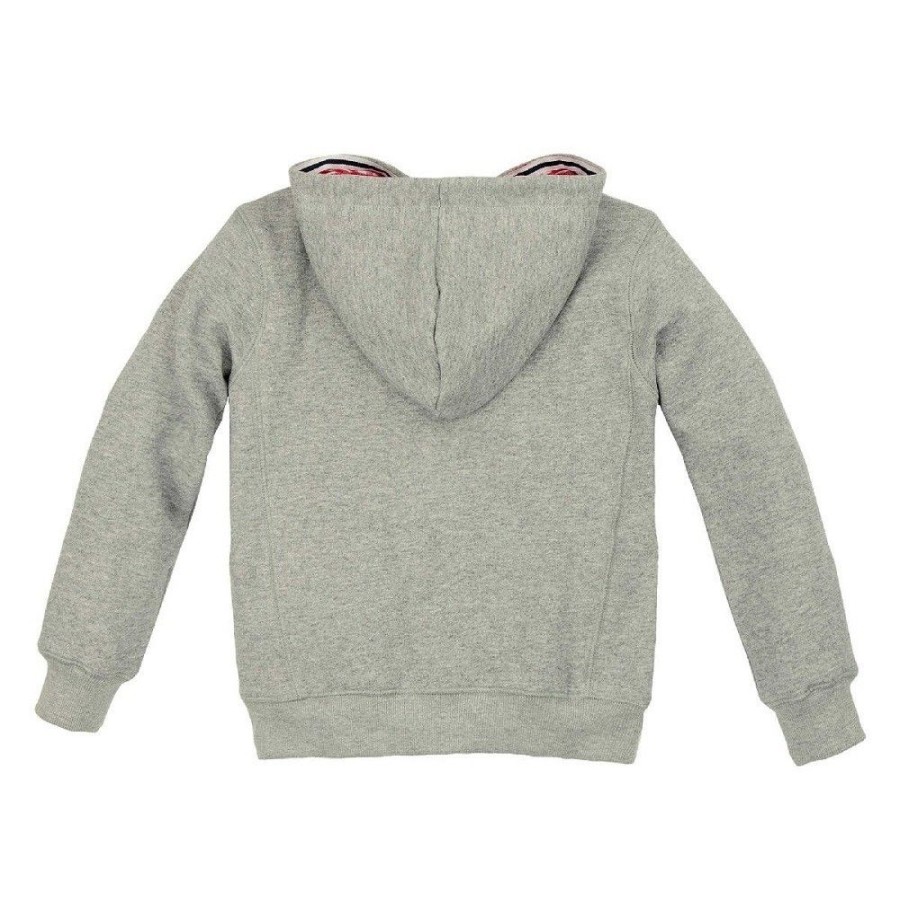 Jungen BONDI Jacken | Bondi Kinder Sweatshirt "Alpen Rocker" 29949 - Grau