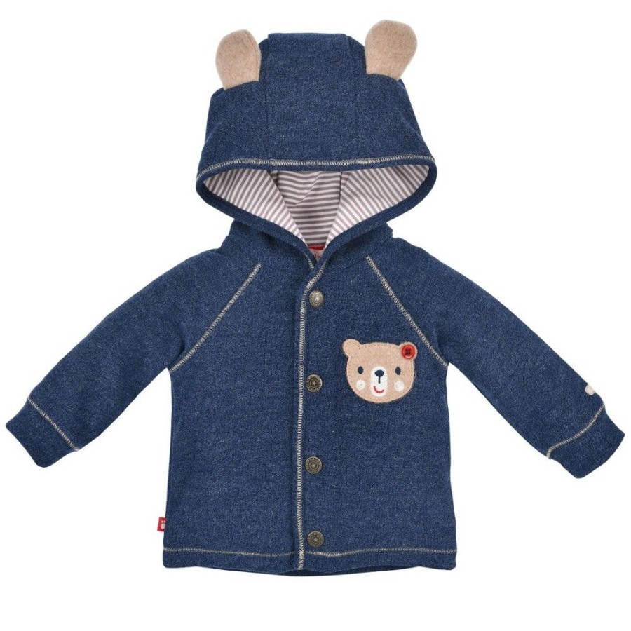 Jungen BONDI Fur´S Baby | Bondi Baby Jacke "Bar" Mit Kapuze 93760 | Navy