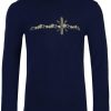 Herren Piz Palü Shirts | Piz Palu Herren Langarmshirt "Unterammergau" | 020030 - Marine