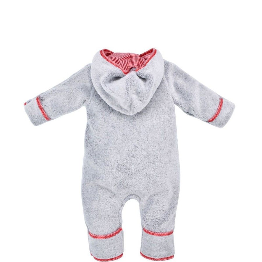 Jungen BONDI Jacken | Bondi Baby Puscheloverall "Teddy" 93766 | Grey Melange Grau