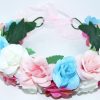 Damen Trachtenland Hute & Haarschmuck | Blumenkranz Zum Binden Mit Rosen - Bunt