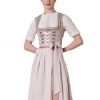 Damen KRÜGER COLLECTION Dirndl | Kruger Dirndl "Enid" Elegant 114265 | Rosa - 70Cm