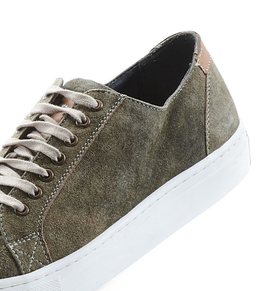 Herren Maddox Sneaker | Maddox Herren Leder Sneaker Grannos - Trachten Schuhe Sand Braun