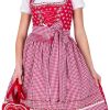 Damen Krüger MADL Dirndl | Kruger Madl Dirndl "Veronika" | Rot 60Cm