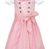 Madchen Maddox Dirndl | Maddox Kinder Dirndl "Zillertal" 3-Tlg. | Blumchen Rosa Weis