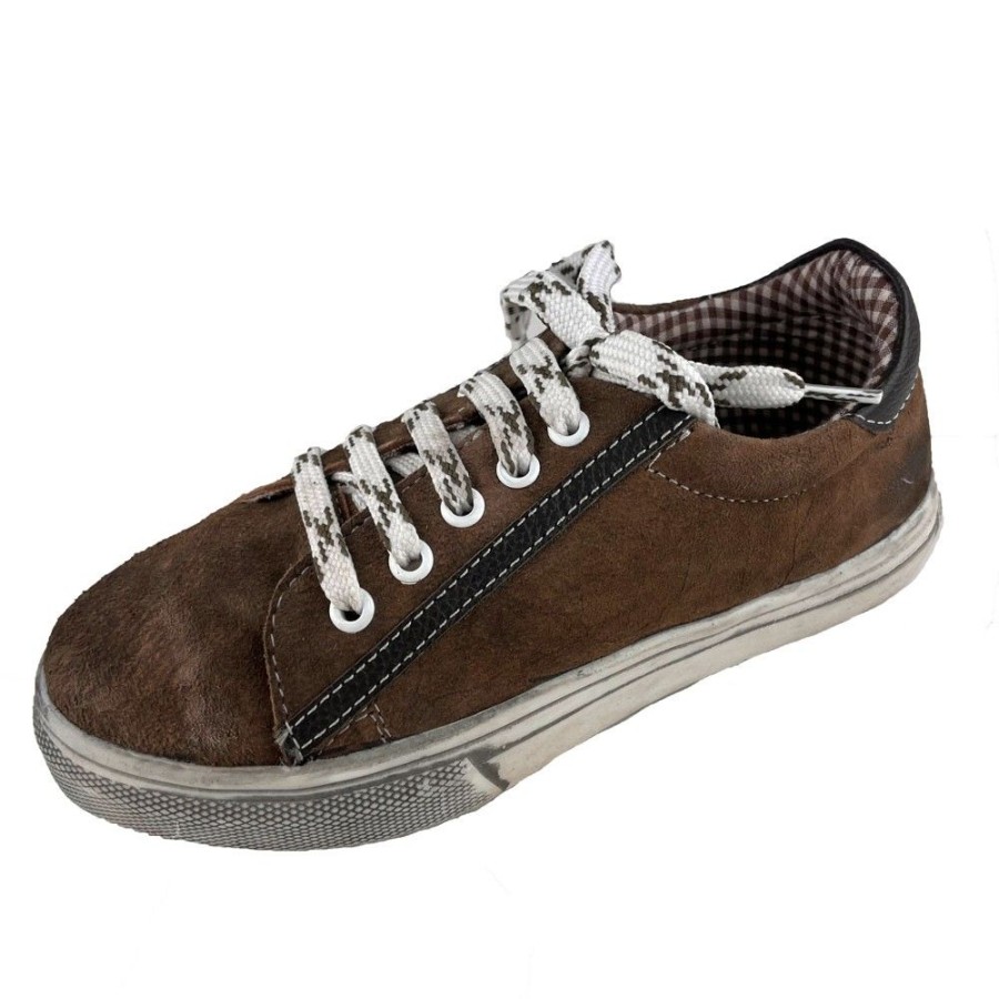 Jungen Maddox Sneaker | Maddox Kinder Leder Schuhe Sneaker "Oskar" | Nappato Wood