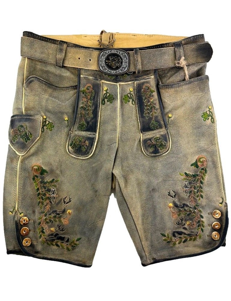 Herren Maddox Lederhosen | Schweigert´S Kurze Lederhose Eichinger Acker Kernig | Exklusiv Von Maddox