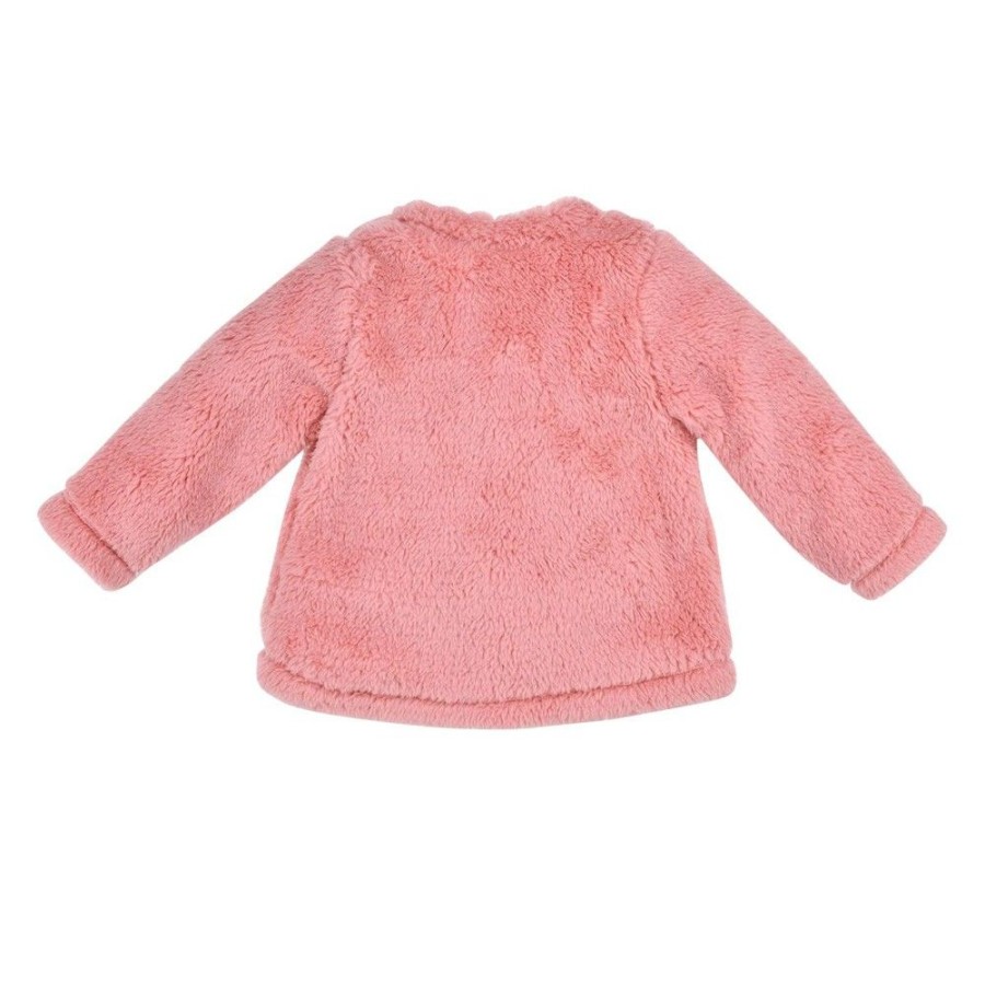 Madchen BONDI Fur´S Baby | Bondi Baby Madchen Fleecejacke "Pilze" 86680 | Soft Rose