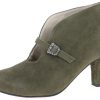 Damen Hirschkogel Pumps | Hirschkogel Damen Pumps "Lucia" Mit Querriegel 3008724 - Khaki Grun